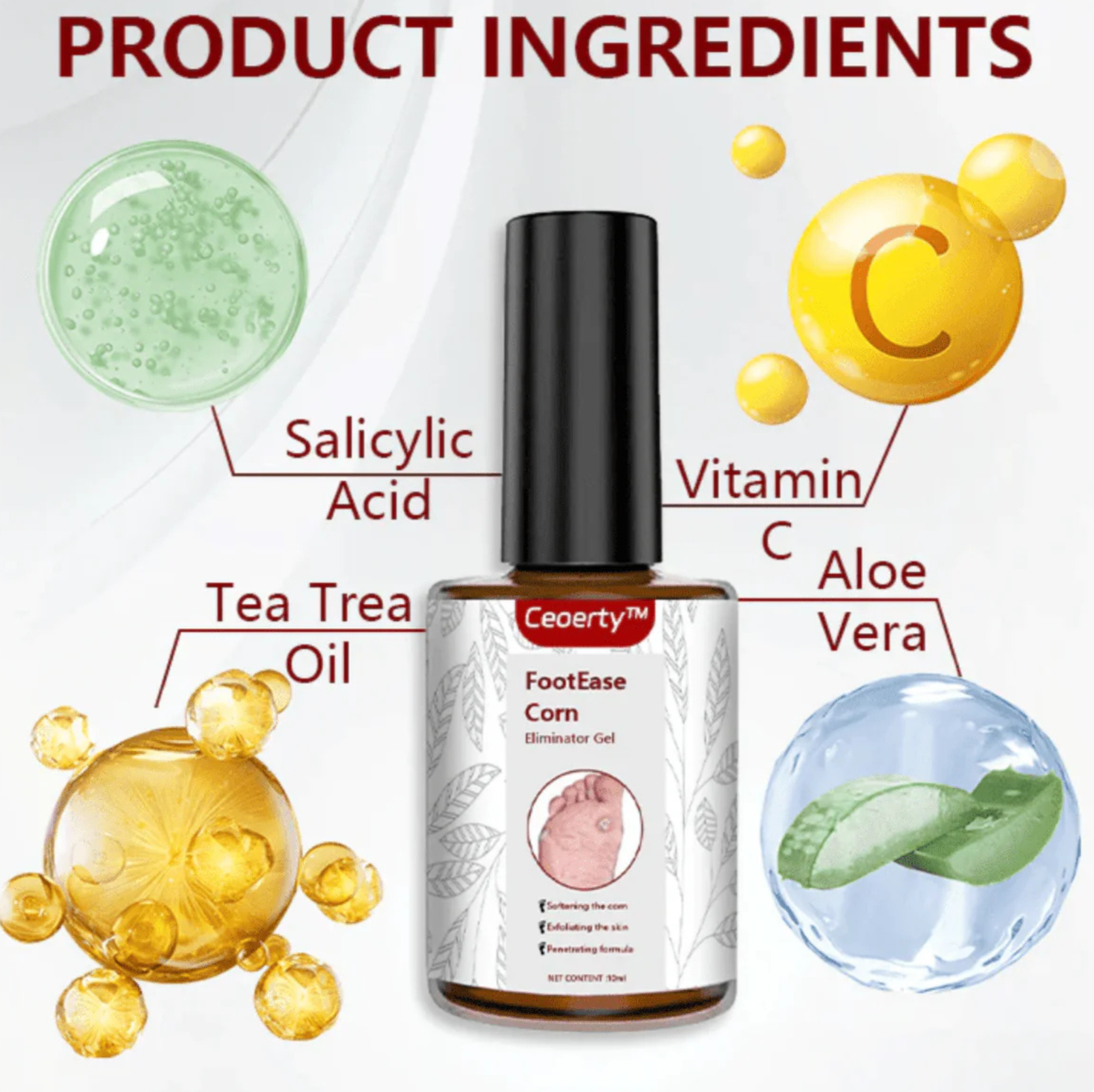 Feet Corn Removal Serum 30ml ( Pack Of 1 )