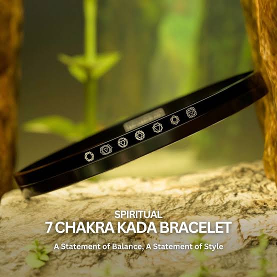 Bracelet for Men and Boys | Balance 7 Chakra ,Sacred Om, Holy Cross, Balancing Yin Yang, Strength Hanuman Gada Designs