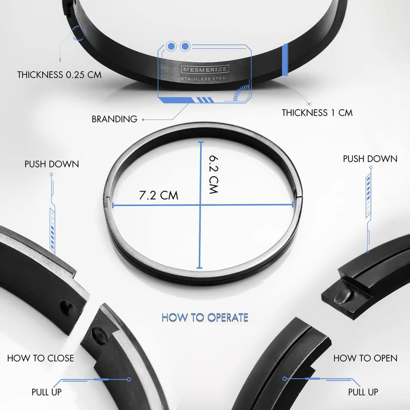 Bracelet for Men and Boys | Balance 7 Chakra ,Sacred Om, Holy Cross, Balancing Yin Yang, Strength Hanuman Gada Designs